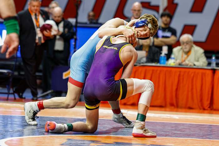 Illinois wrestling championships February 17 2024 Nate Latsch 25996